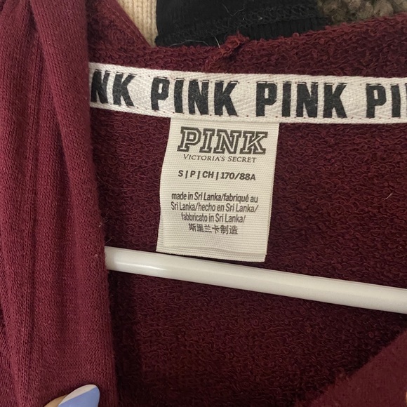 PINK crop hoodie - Picture 3 of 3